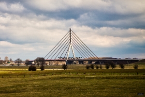 Neue Rheinbrücke-alte Rheinbrücke Wesel