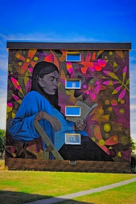 Rheinberg Reichelsiedlung Graffiti 02