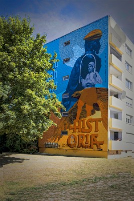 Rheinberg Reichlsiedlung Graffitti 06