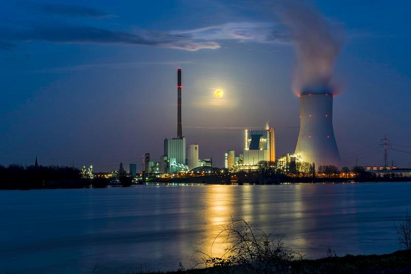 Hafen Orsoy Hraftwerk Walsum