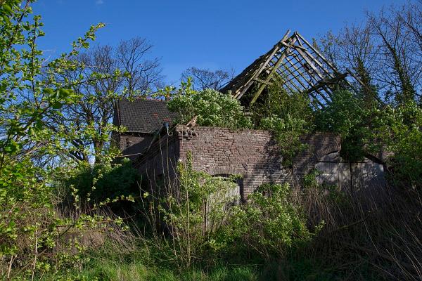Verfallener Bauerhof Rückseite 08